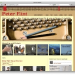 Composer Peter Flint's new site